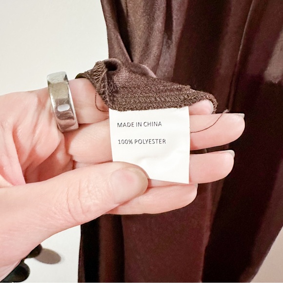 Bec & Bridge Hazel Maxi Dress Chocolate Brown Black Size US 6 NWT - Picture 7 of 13